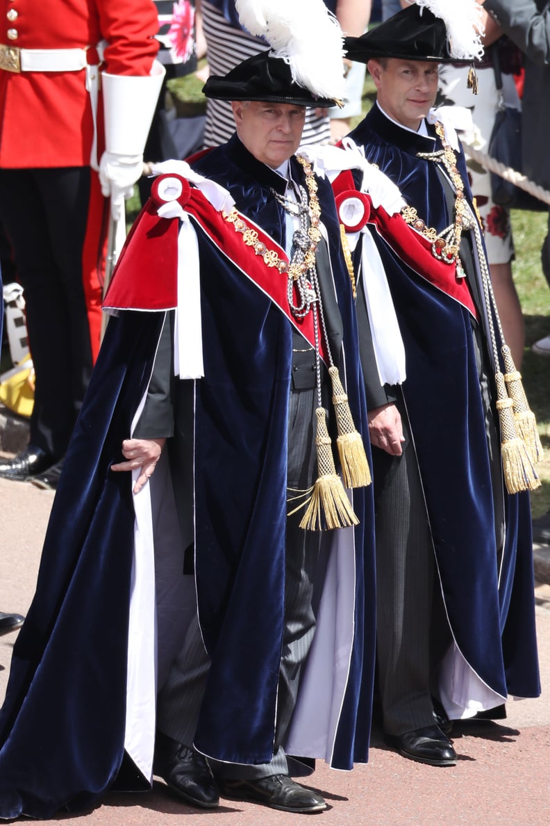 Prince Andrew and Prince Edward