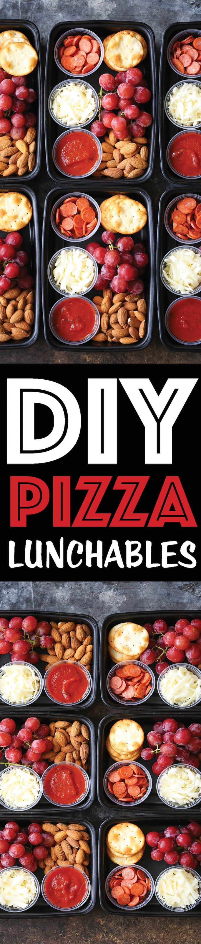 DIY Pizza Lunchables