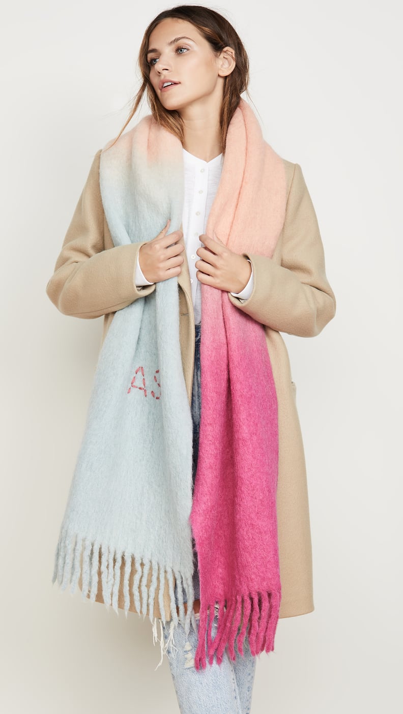 Acne Studios Kelow Dye Alpaca Scarf