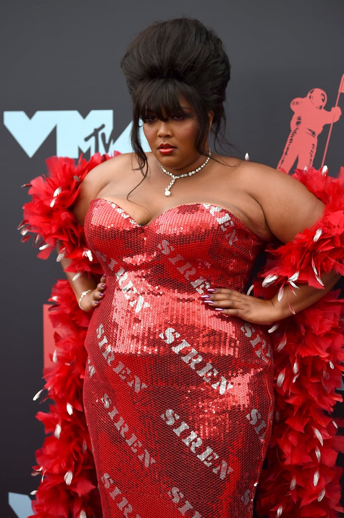 Lizzo Beehive Hairstyle at the MTV VMAs 2019