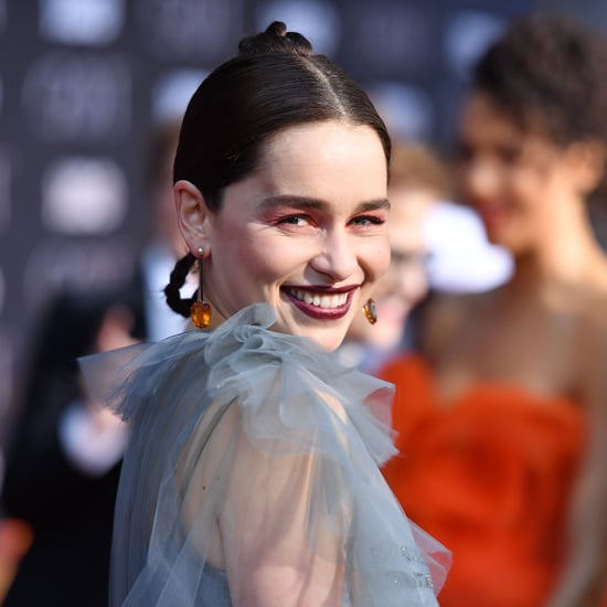 Emilia Clarke Braid Hairstyle Game of Thrones Premiere 2019