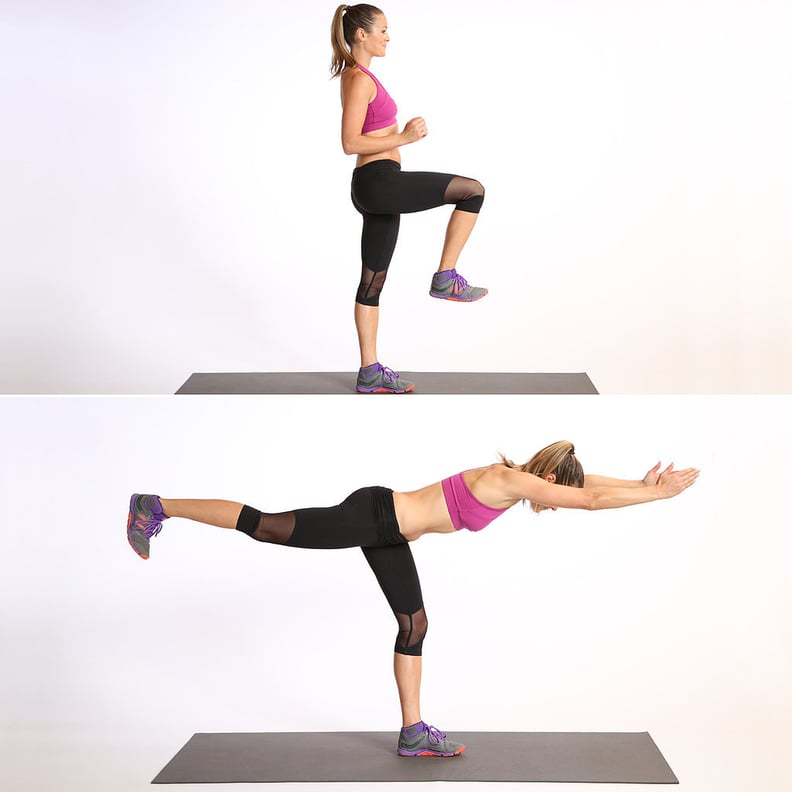 Leg Balance Warrior 3