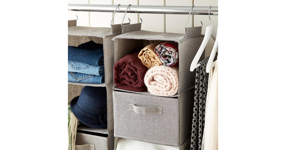 Grey Hanging Sweater Organizer Best Organization