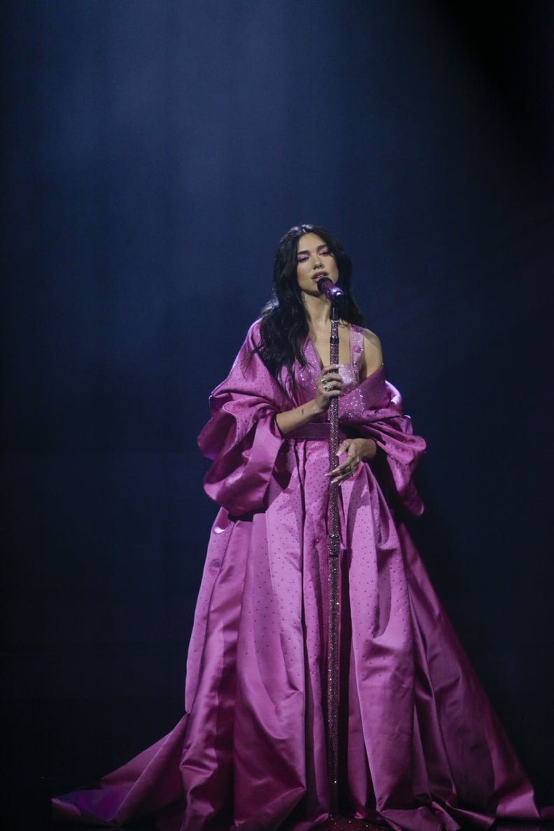 Dua Lipa's Pink Gown at the 2021 Grammys