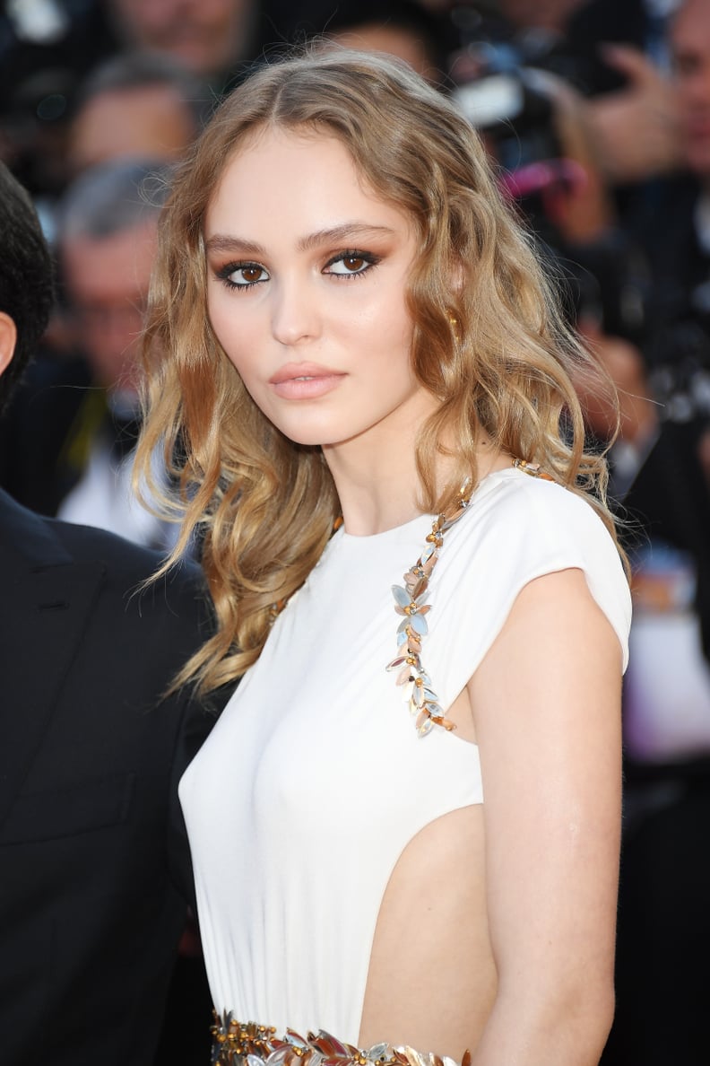 Lilly-Rose Depp Looked Like a Grecian Goddess in a Chanel Gown That Featured Side Cutouts