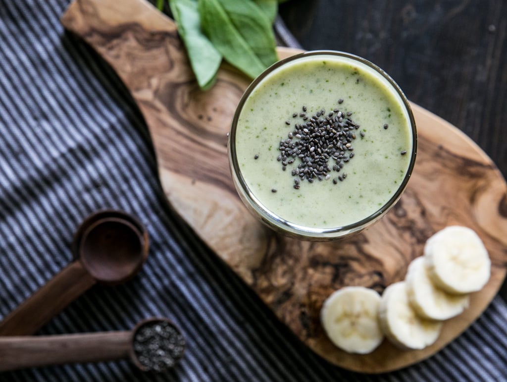 Banana Peanut Butter Avocado Smoothie