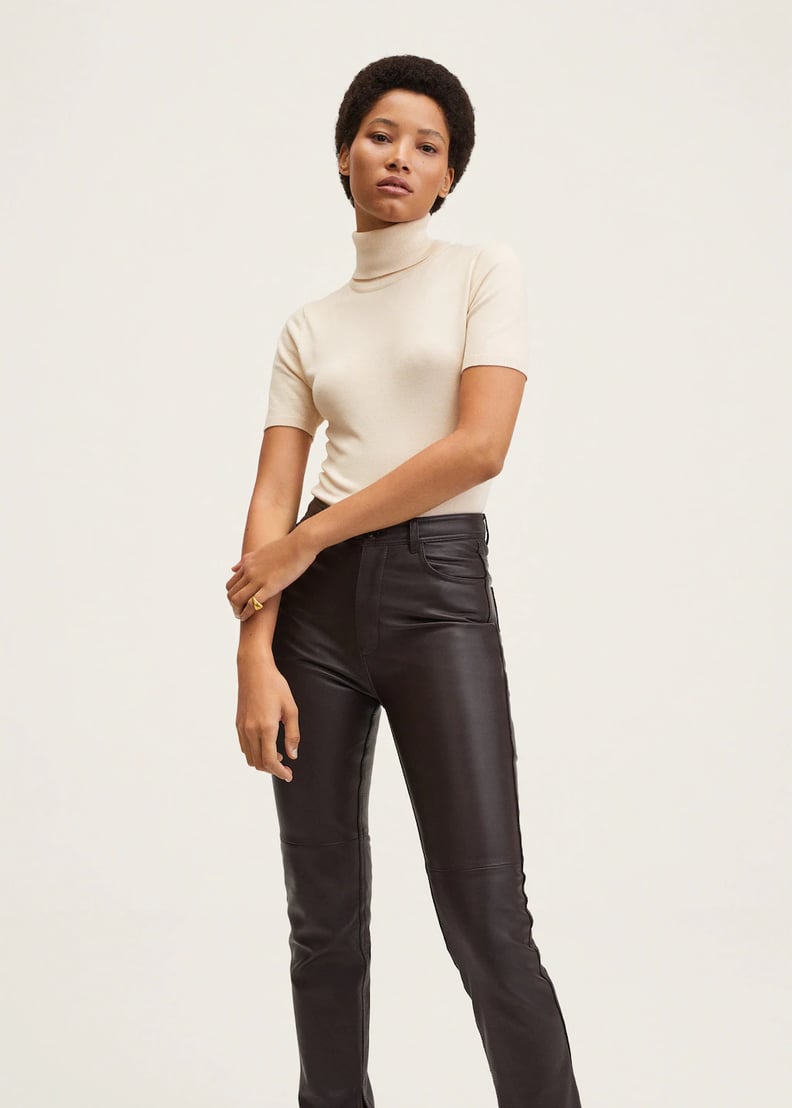 Light-Academia Outfits: Mango Turtleneck Knitted Sweater