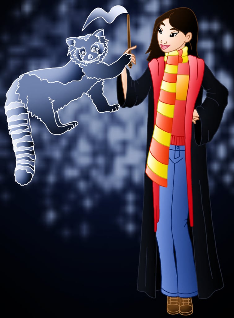 Mulan as Gryffindor