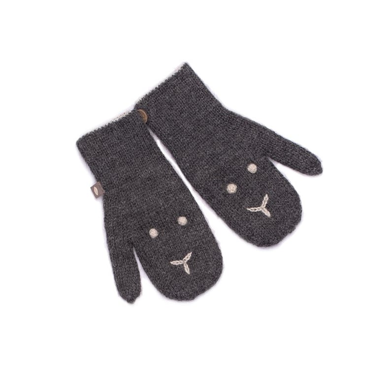 Oeuf Alpaca Bunny Mittens