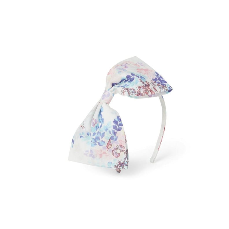 For the Perfect Accessory: Disney Ariel Floral Bow Headband