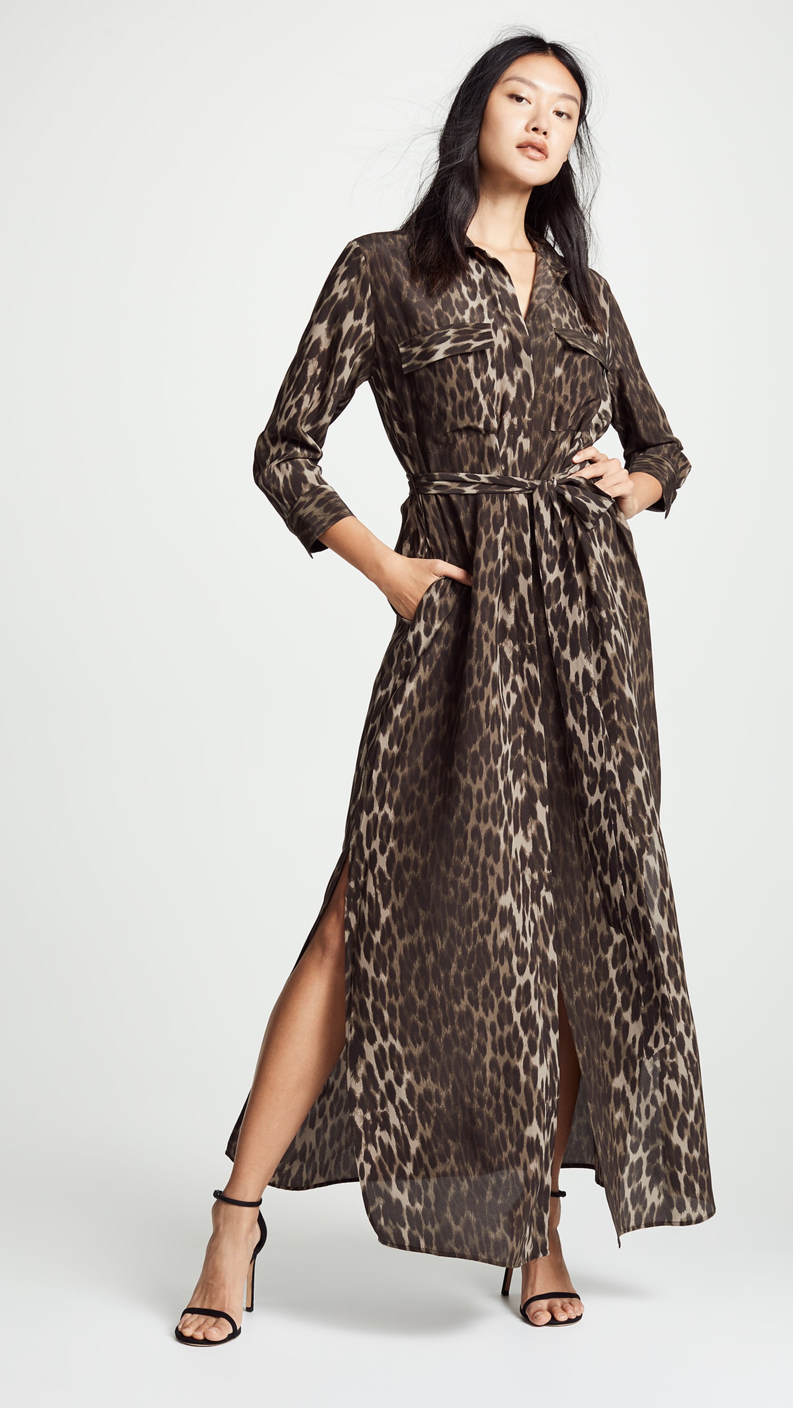 Victoria Beckham's Leopard-Print Dress September 2018 | POPSUGAR Fashion