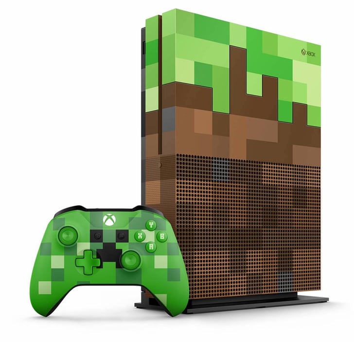 Xbox One S 1TB Minecraft Limited Edition Bundle Best Video Games