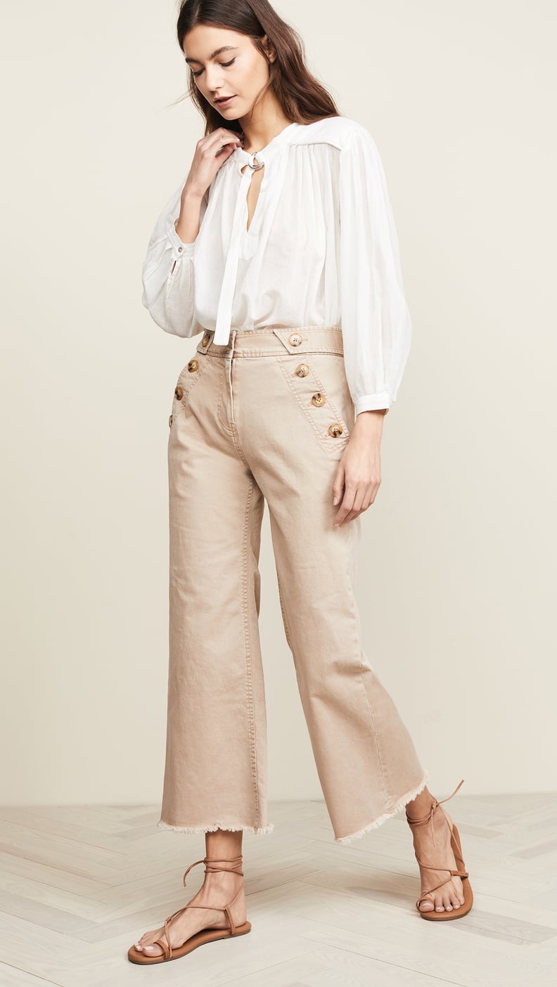 Derek Lam 10 Crosby Slim Culotte Pants