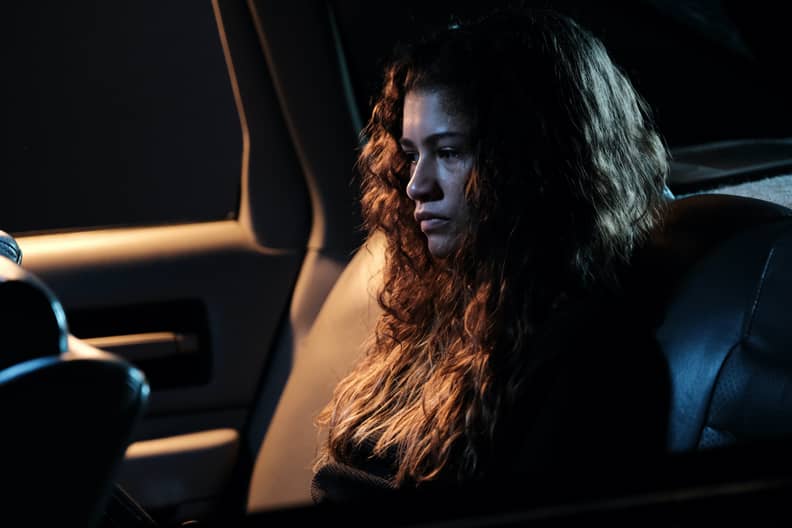 Zendaya as Rue in Euphoria Season 2 on HBO