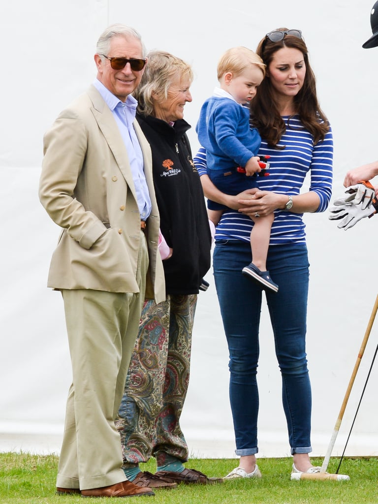 Prince Charles With His Grandchildren Pictures