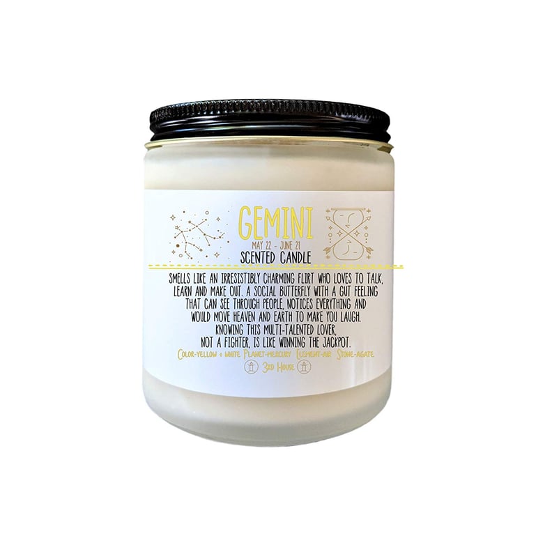 Gemini Zodiac Candle