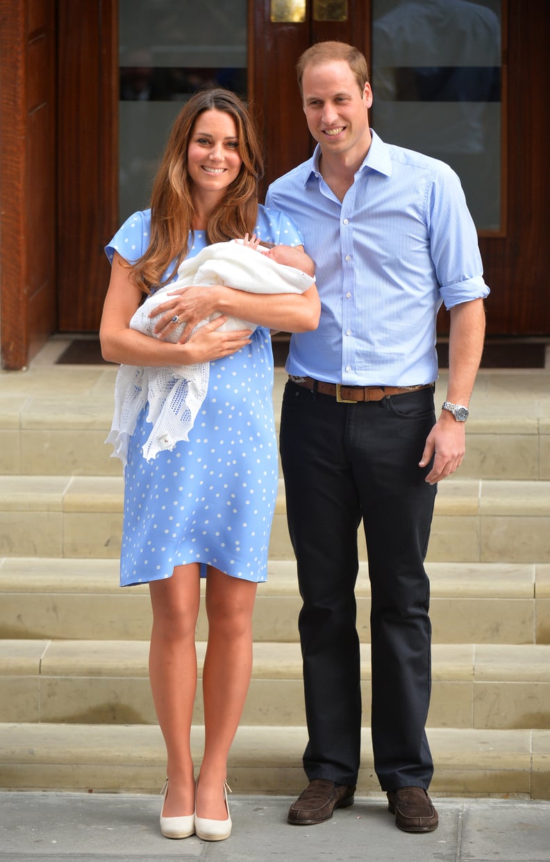 Kate's Polka-Dot Jenny Packham Hospital Dress