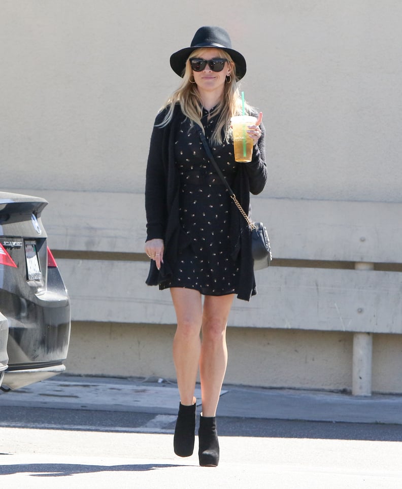 Star Style on X: Reese Witherspoon wearing Goyard Tote, Nike Air