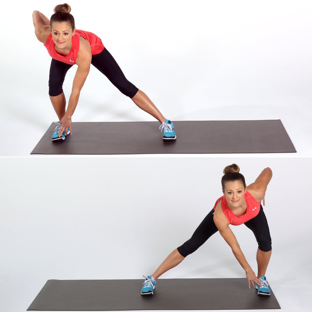 Image result for pic of sweeping side lunge