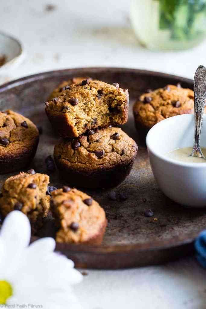 Chocolate Chip Sweet Potato Muffins