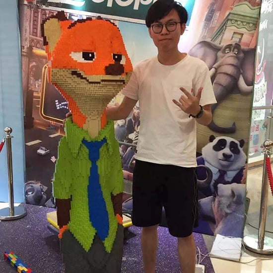 Child Destroys Zootopia Lego Statue