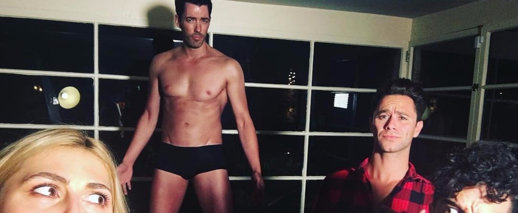 Drew Scott Posts Nearly Naked Picture