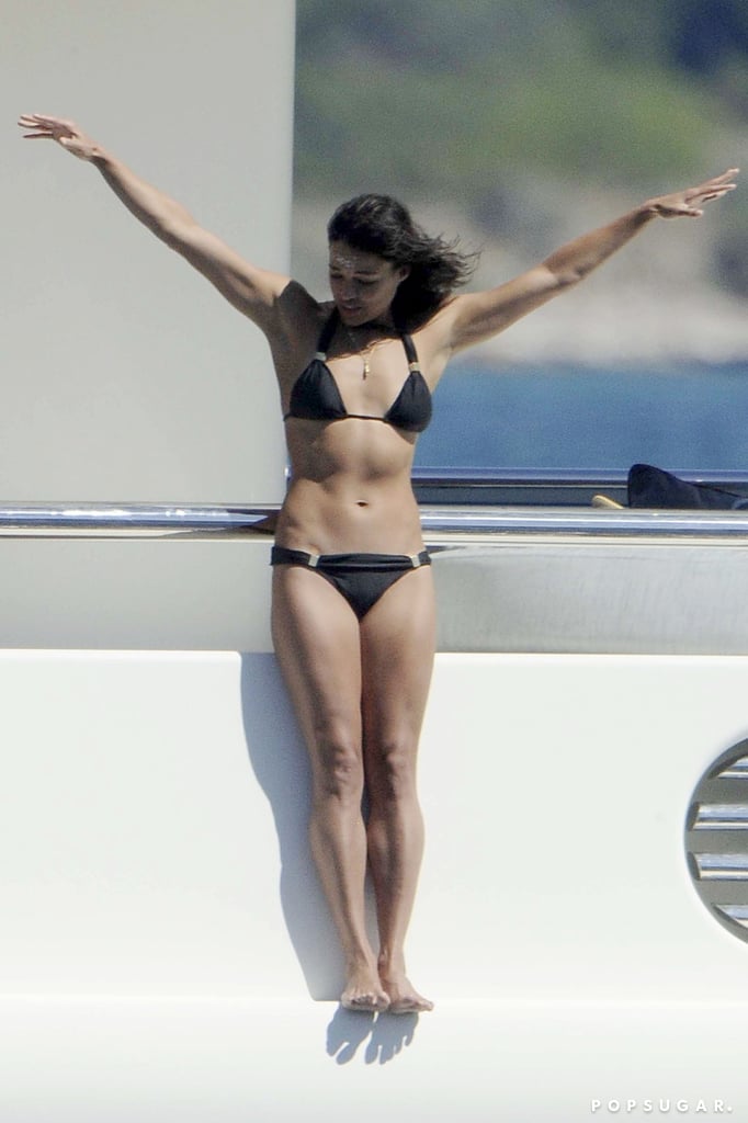 Michelle Rodriguez's Megahot Yacht Trip