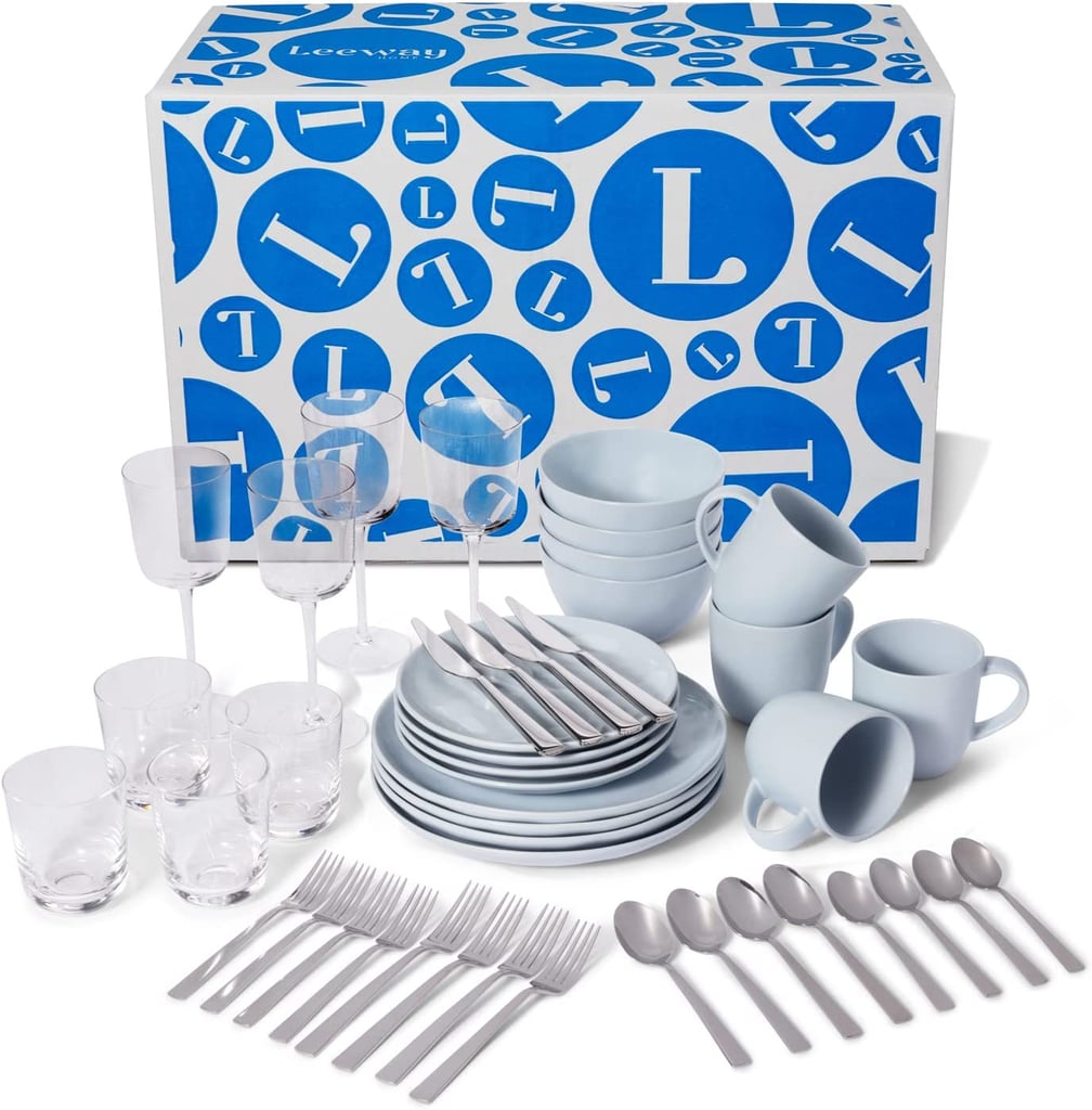 Oprah's Favorite Things 2022 Home Gifts: Leeway Home The Full Way 44 Piece Dinnerware Set