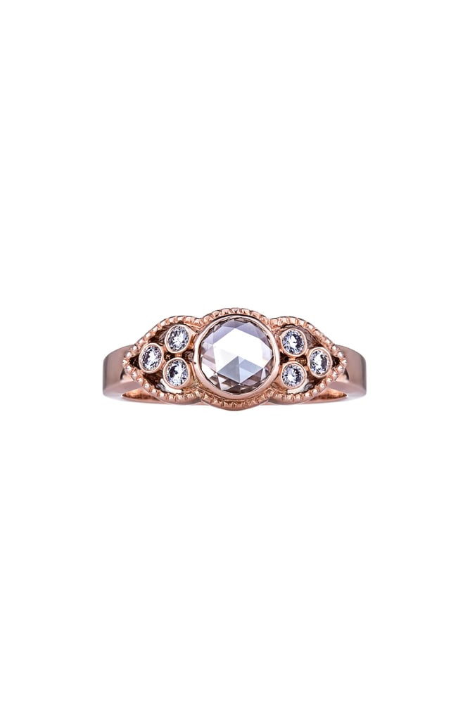 Sethi Couture Sienna Champagne and White Diamond Ring