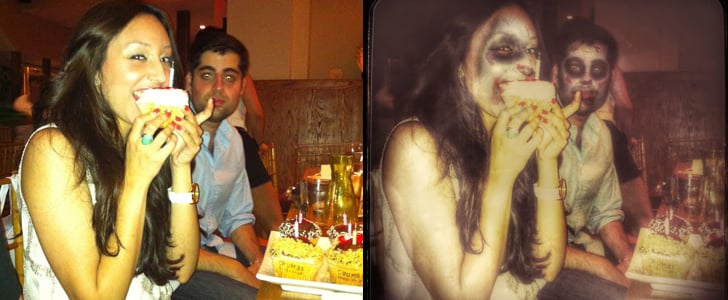 Google Plus Halloween Filter