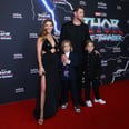 Chris Hemsworth and Elsa Pataky Attend the "Thor" Premiere With Twins Tristan and Sasha