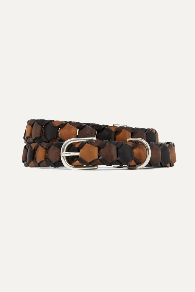 rag & bone Arrow woven leather belt