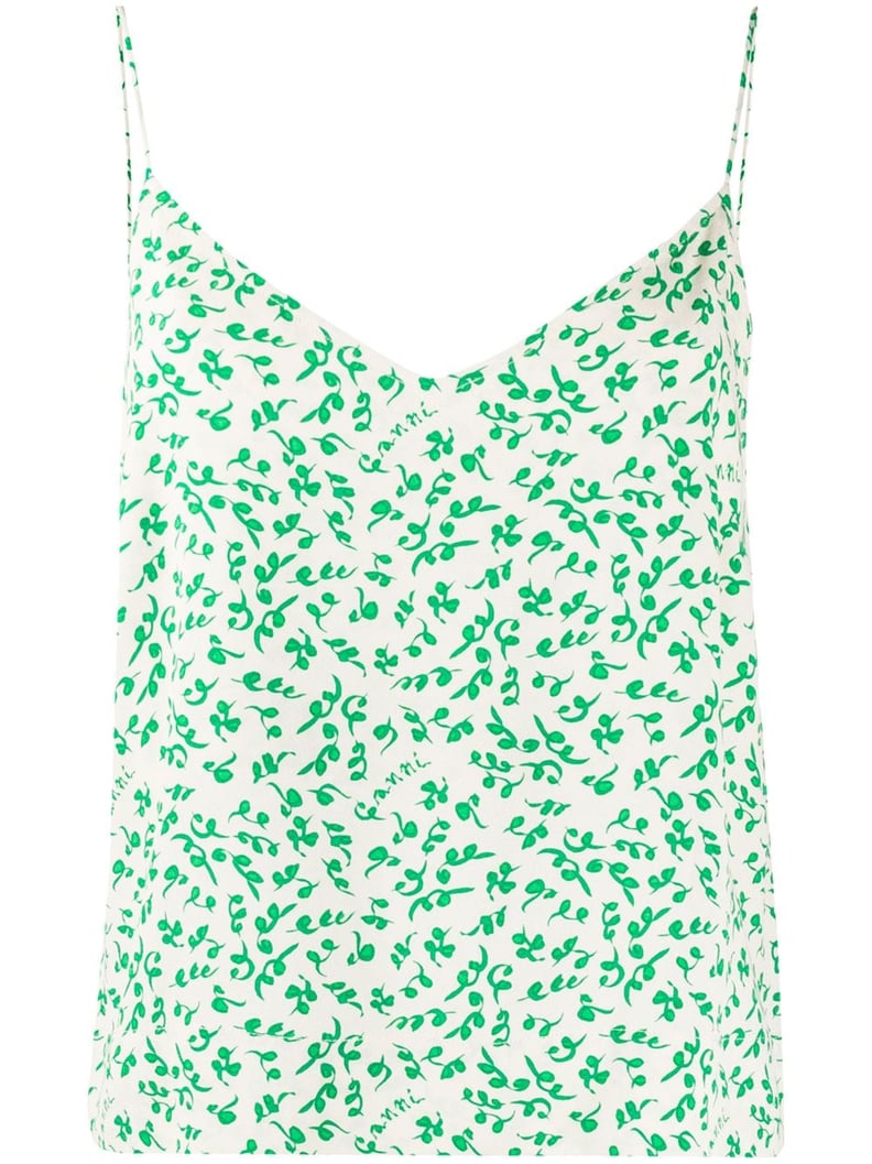 Ganni Floral Print Camisole