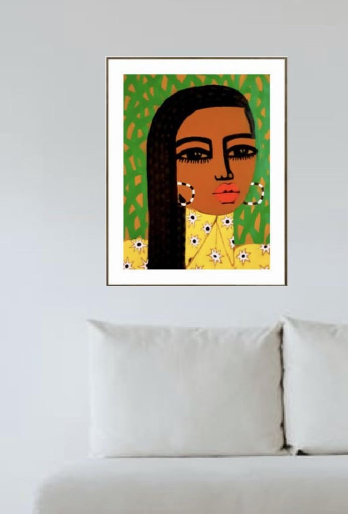 For a Statement Art Print: NatalieOdecor Framed Print