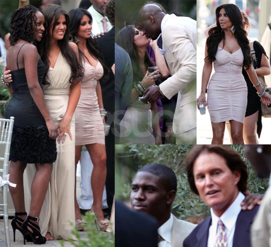Pictures Of Kim Kardashian And Ex Reggie Bush At A Wedding Popsugar Celebrity Khadijah haqq's husband, bobby mccray was born on august 8, 1981 in florida. kim kardashian and ex reggie bush