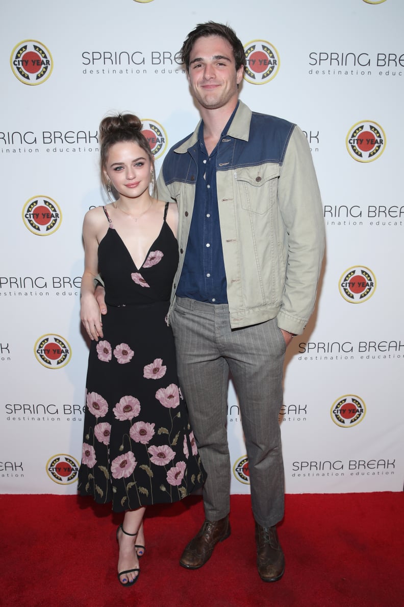 LOS ANGELES, CA - APRIL 28:  Joey King (L) and Jacob Elordi attend City Year Los Angeles' Spring Break: Destination Education at Sony Studios on April 28, 2018 in Los Angeles, California.  (Photo by Randy Shropshire/Getty Images for City Year Los Angeles)