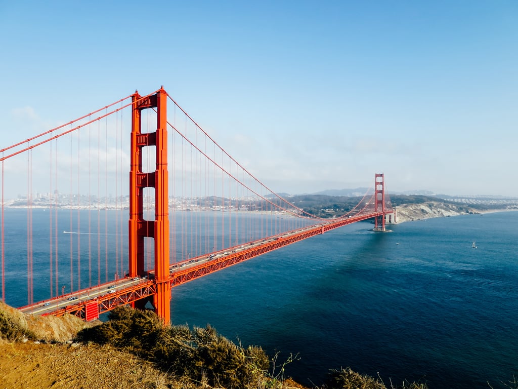 Go see the Golden Gate Bridge.