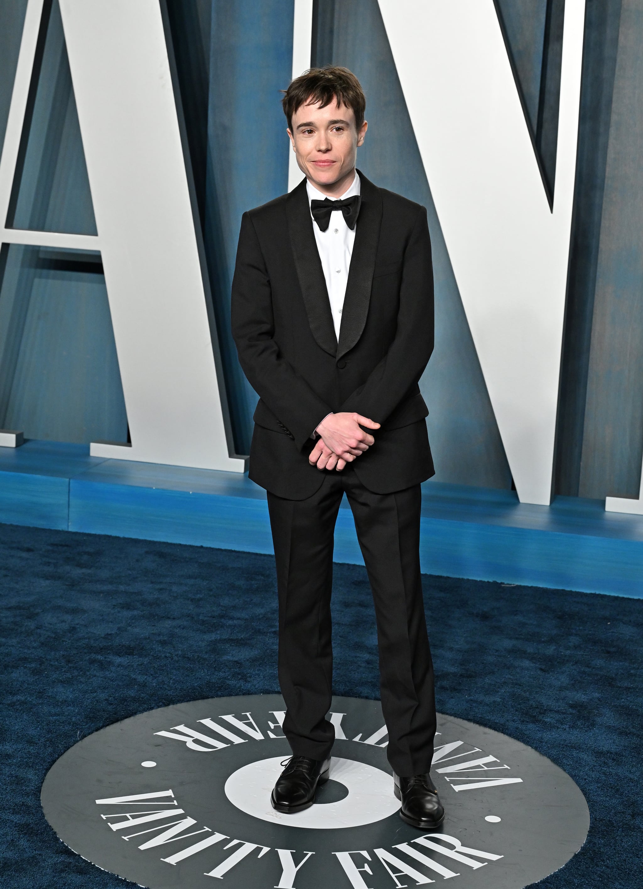 BEVERLY HILLS, CALIFORNIA - MARCH 27: Elliot Page attends the 2022 Vanity Fair Oscar Party hosted by Radhika Jones at Wallis Annenberg Centre for the Performing Arts on March 27, 2022 in Beverly Hills, California. (Photo by Axelle/Bauer-Griffin/FilmMagic)