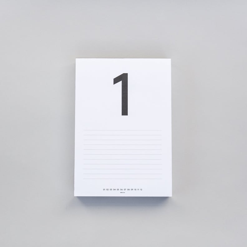 Daily Calendar Pad