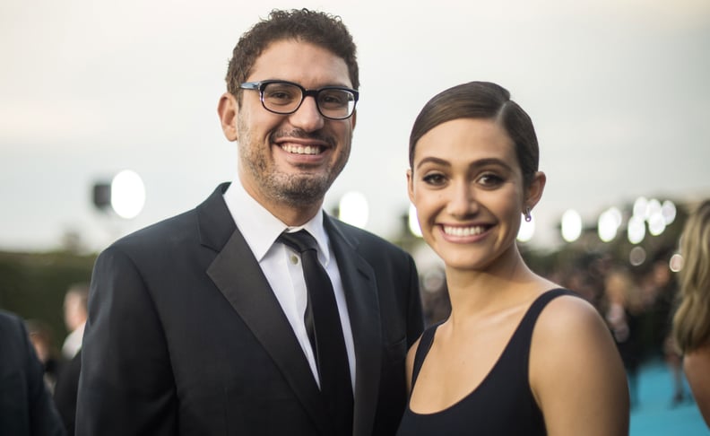 Emmy Rossum and Sam Esmail