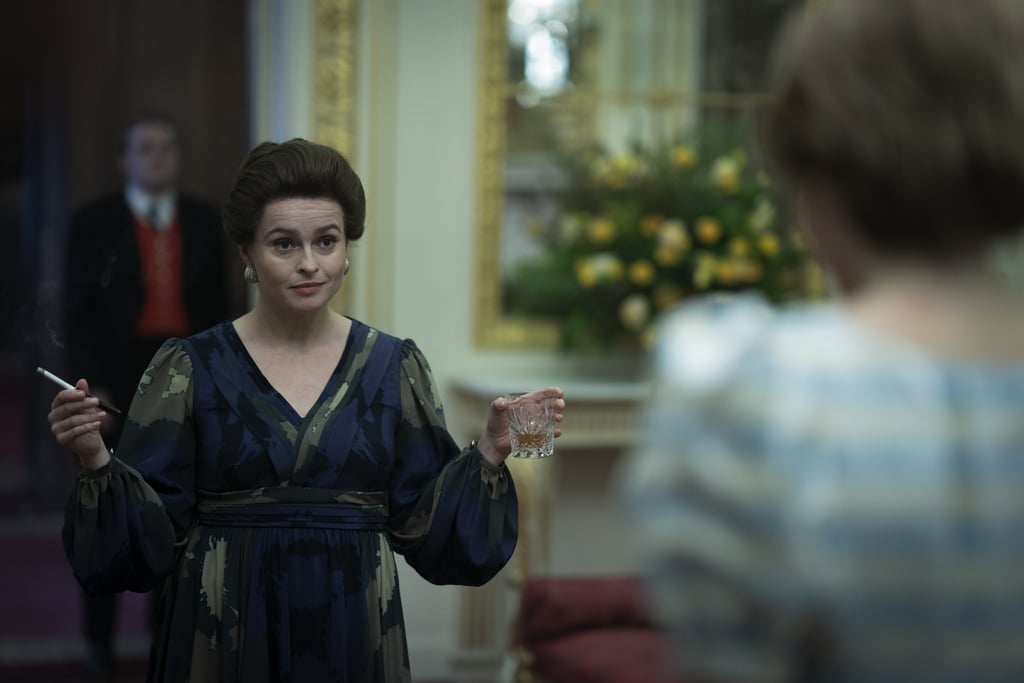 Helena Bonham Carter As Princess Margaret The Crown Season 4 Pictures Popsugar Entertainment