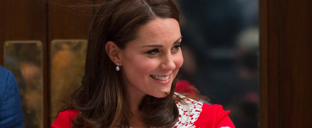 Kate Middleton's Pearl Earrings Leaving the Hospital