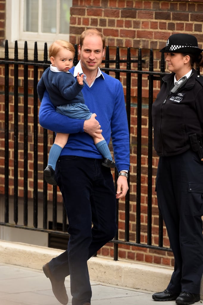 Prince George at the Hospital 2015