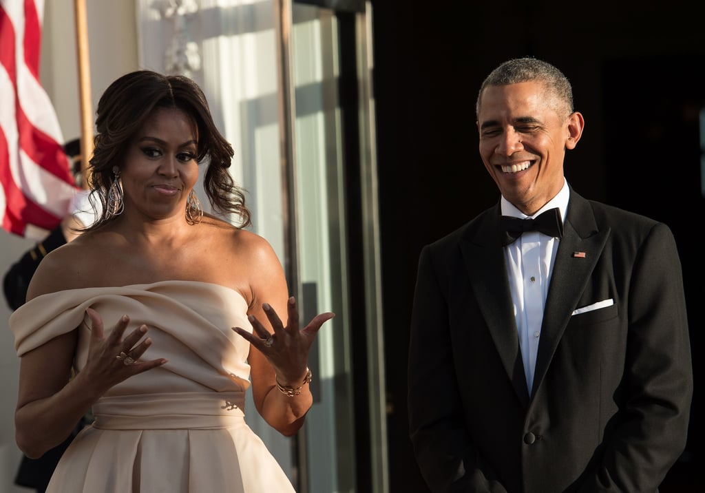 Barack and Michelle Obama at Nordic State Dinner 2016