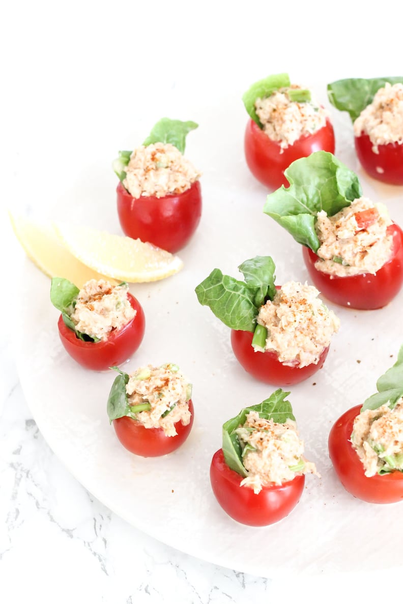 Cajun Crab-Stuffed Tomato Poppers