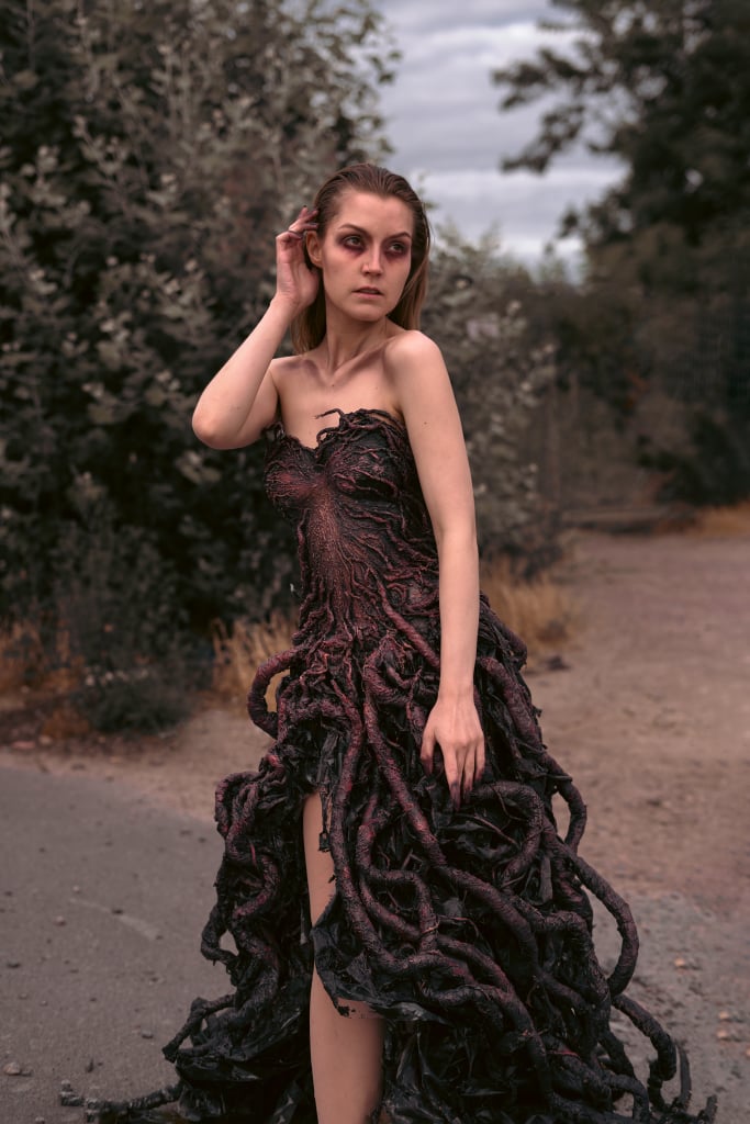 Stranger Things Fan Creates an Upside Down Vecna Dress