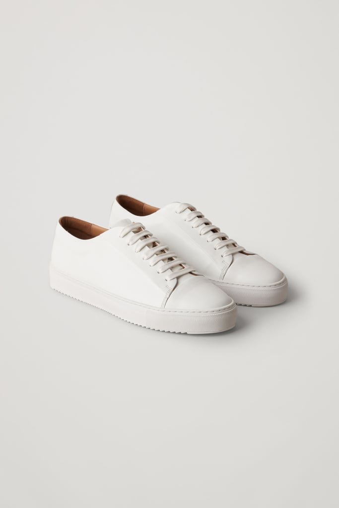 COS Thick-Soled Leather Sneakers