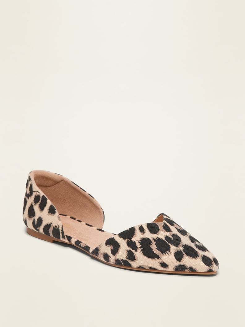 Old navy leopard flats discount