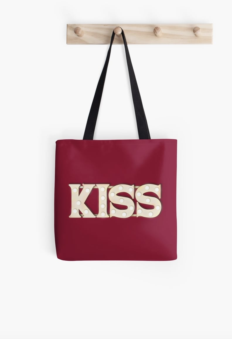 Kissing Booth Sign Tote Bag
