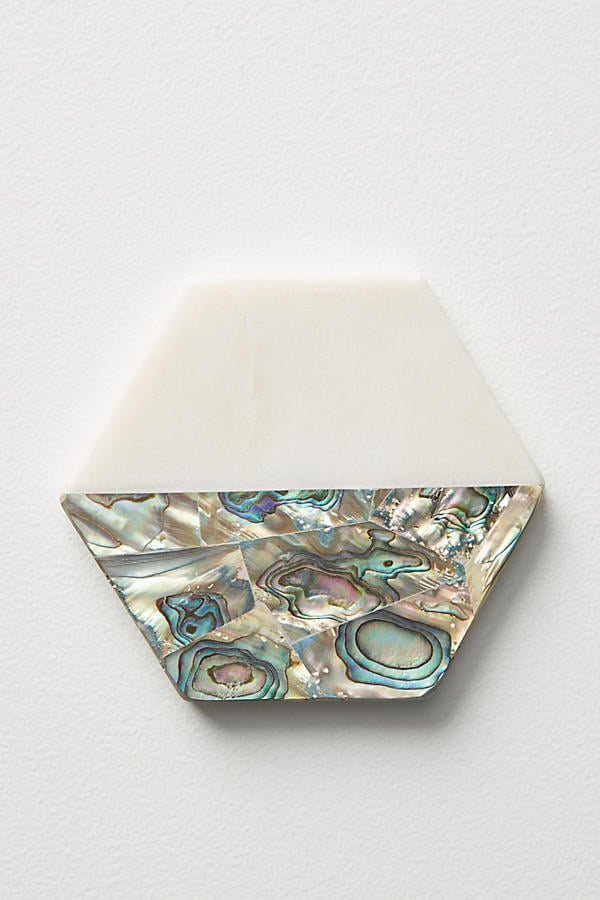 Anthropologie Paua Shell Coaster